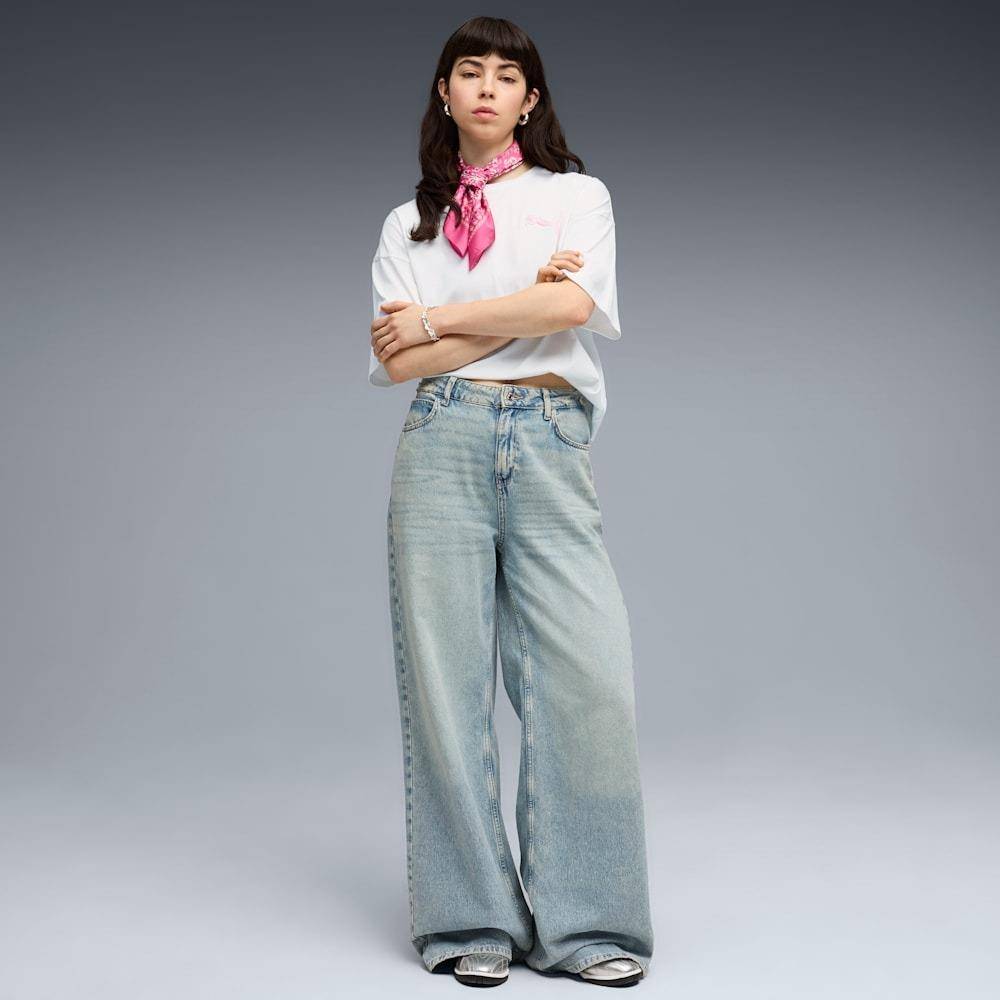 PUMA GRAPHICS BUBBLE OVERSIZED TEE