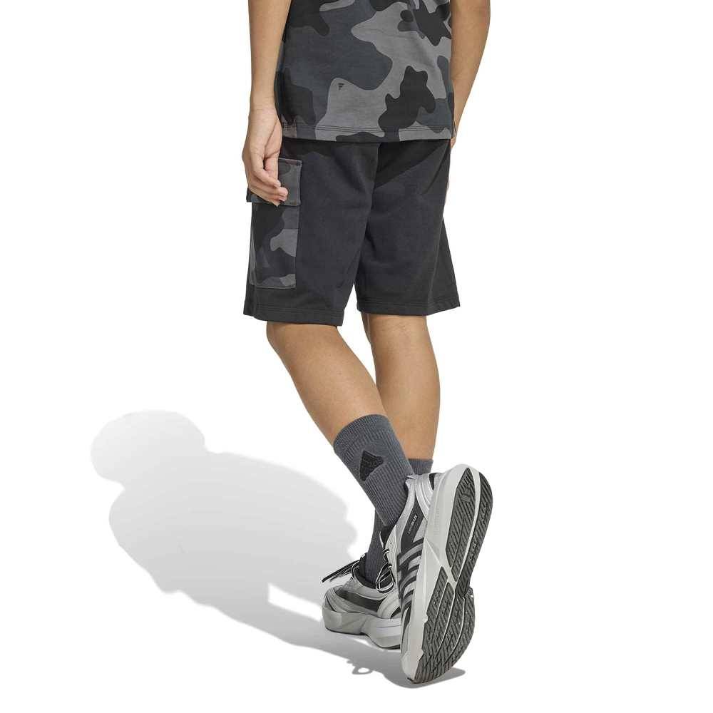 ADIDAS YOUTH SEASONALS CAMO SHORTS