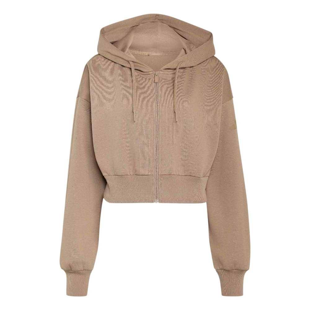 ADIDAS ESSENTIALS CONTEMPORARY FLEECE FULL ZIP HOODED JACKET