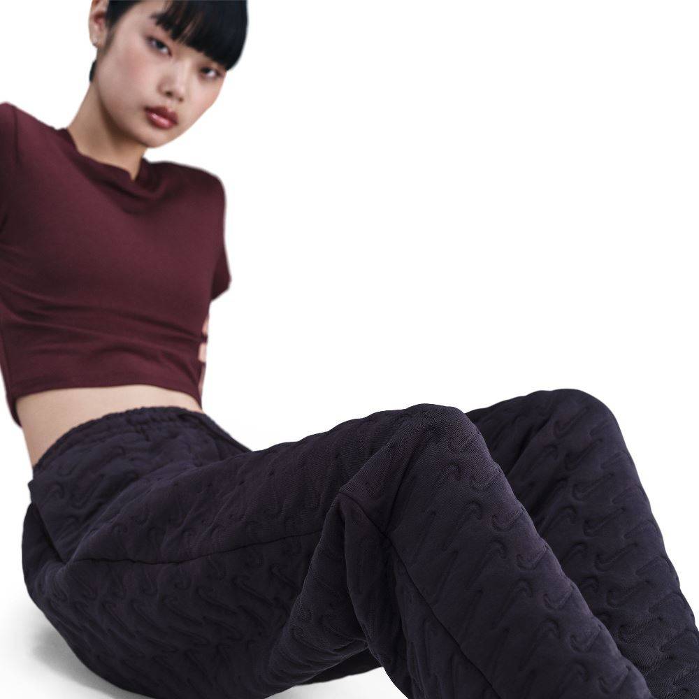 NIKE NSW WOMENS PHOENIX HIGH-WAISTED JACQUARD PANT