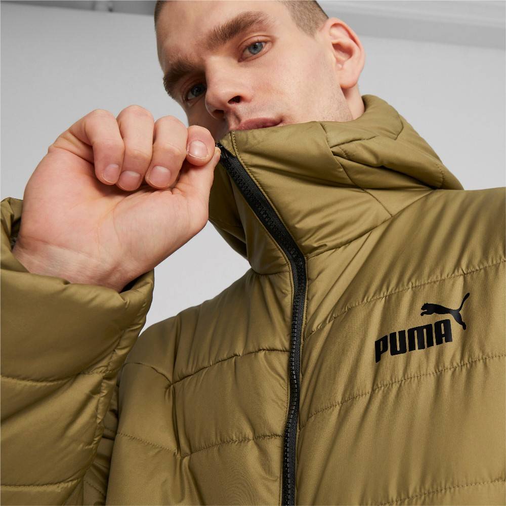 PUMA ESSENTIALS PADDED HOODED JACKET