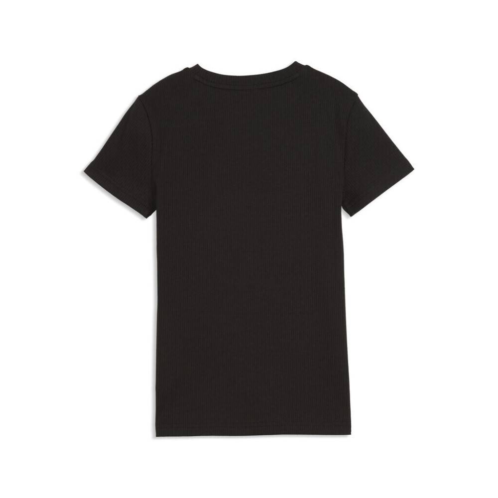 PUMA ESS ELEVATED RIB SLIM TEE G