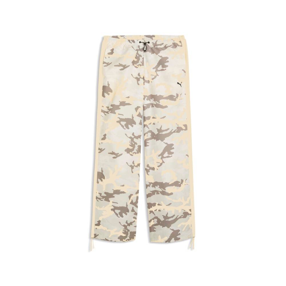 PUMA STREET GLAM RELAXED CAMO WOVEN PANTS OP