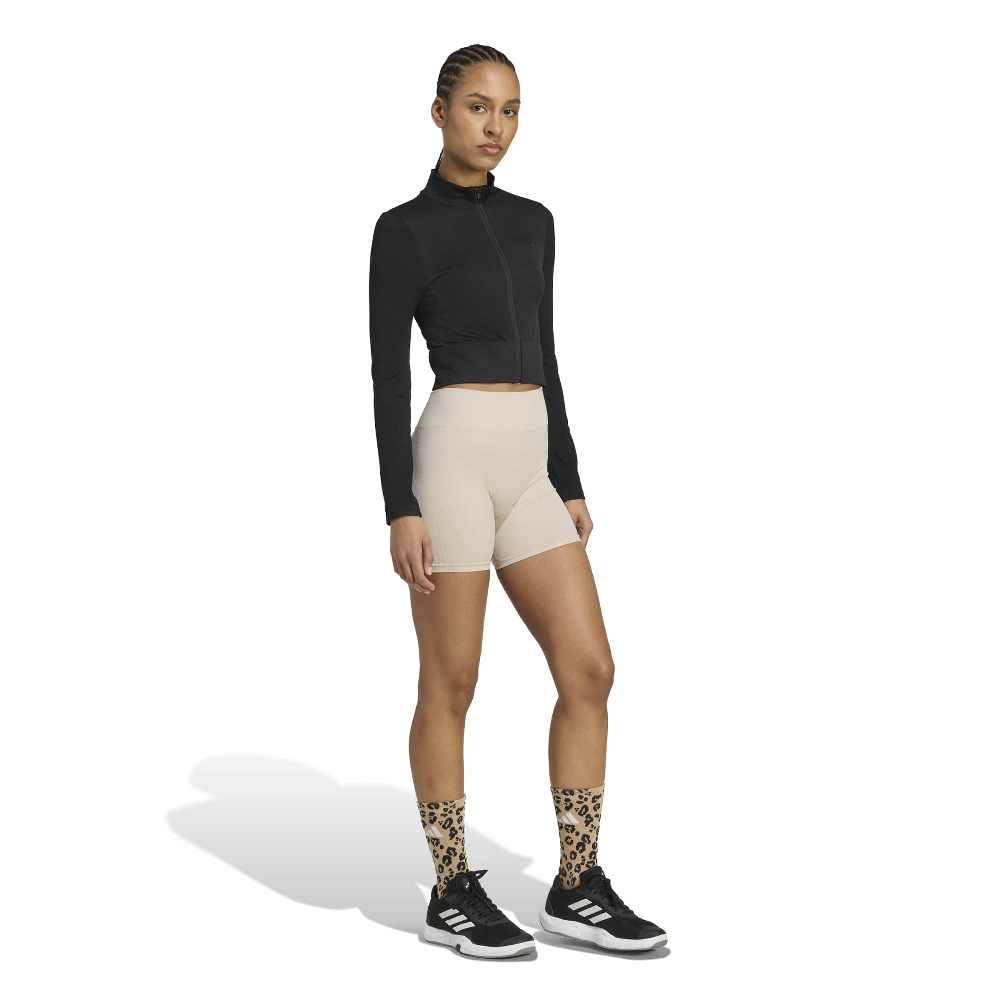 ADIDAS WORKOUT ESSENTIALS KNIT ZIP THROUGH JACKET
