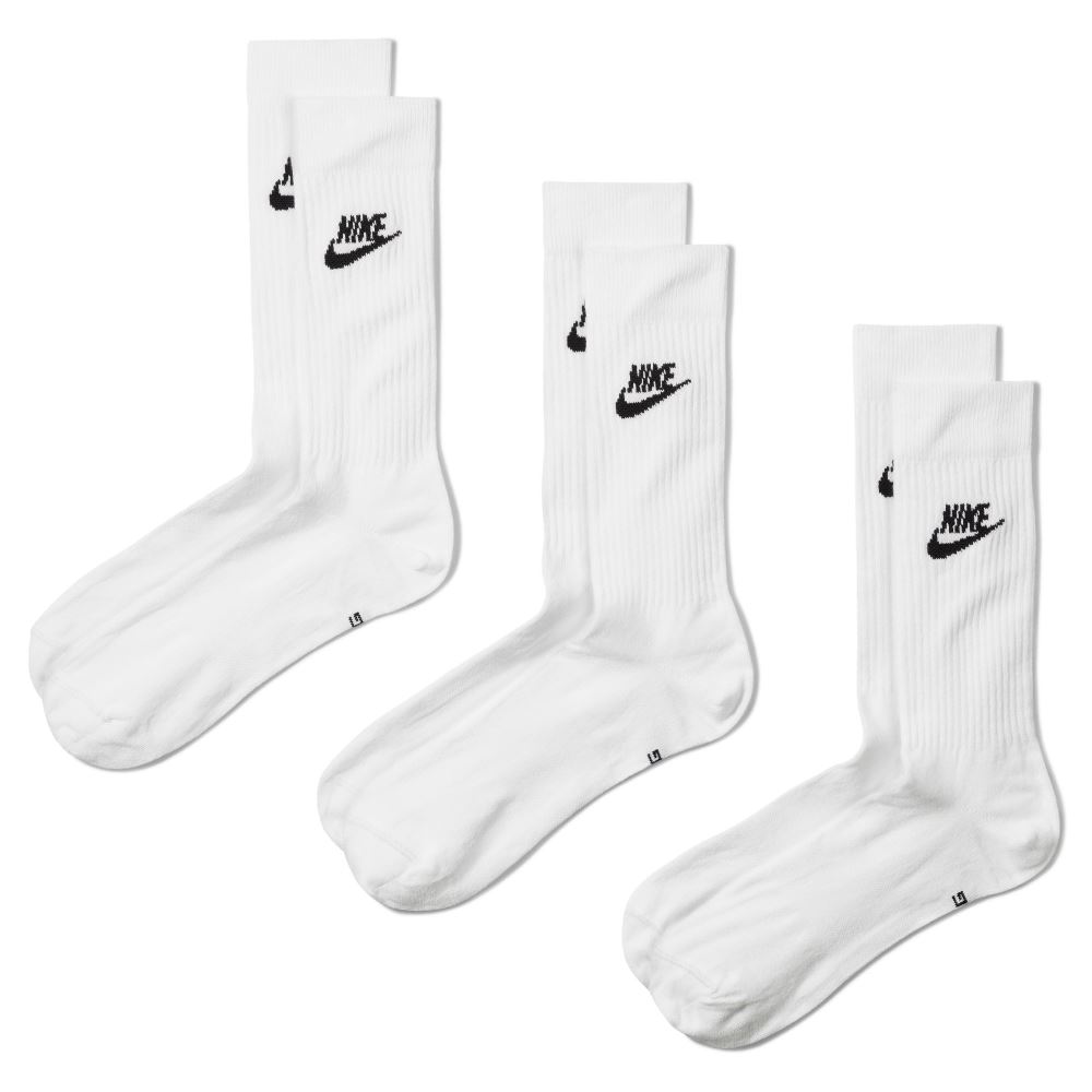 NIKE EVERYDAY ESSENTIAL 3-PAIRS CREW SOCKS