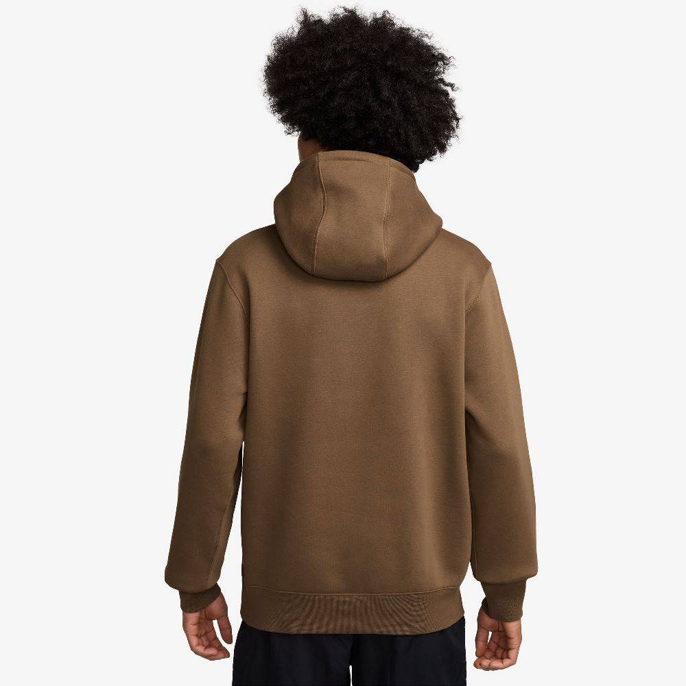 NIKE CLUB BRUSHED FLEECE PULLOVER HOODIE