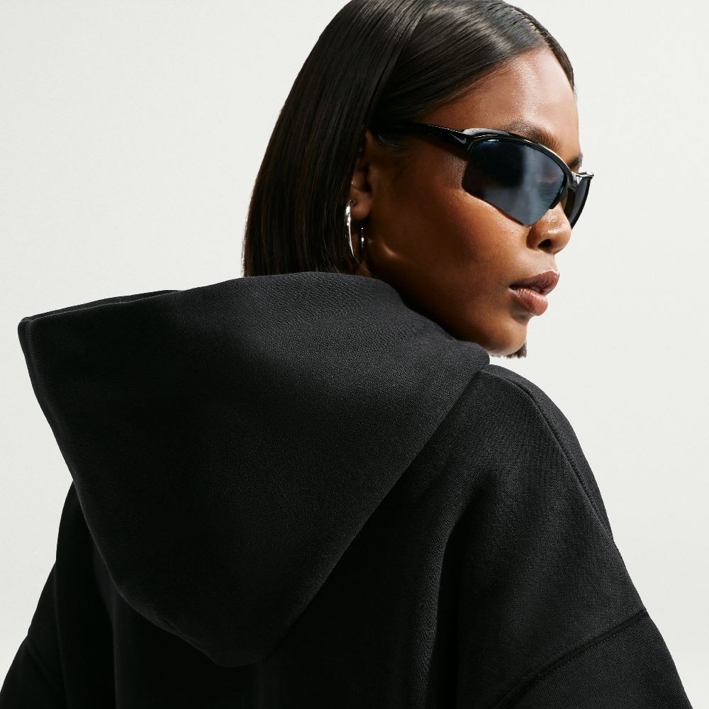 NIKE STUDIO FLEECE OVERSIZED PULLOVER HOODIE