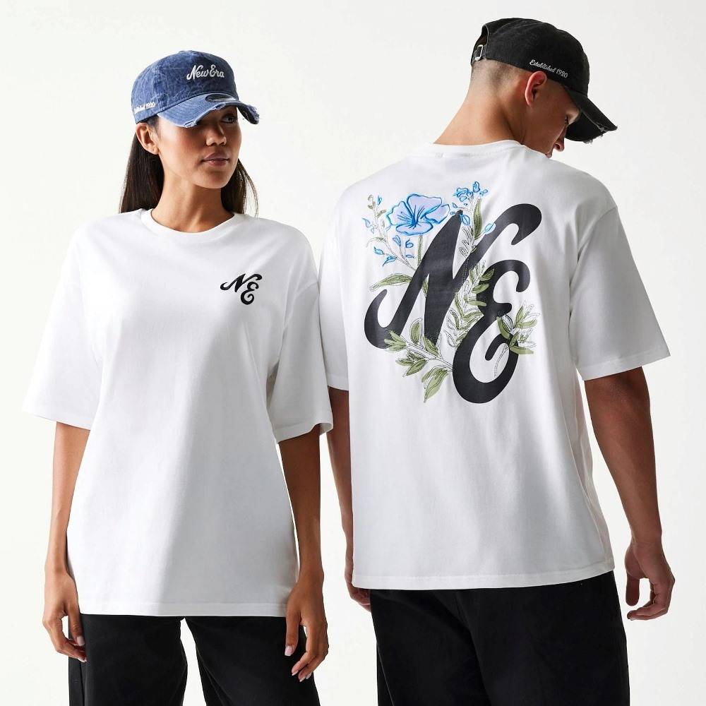 NEW ERA FLORAL GRAPHIC OVERSIZED TEE