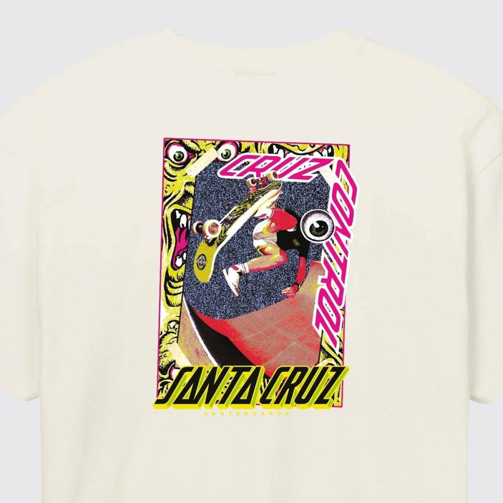 SANTA CRUZ ROSKOPP CRUZ CONTROL T-SHIRT