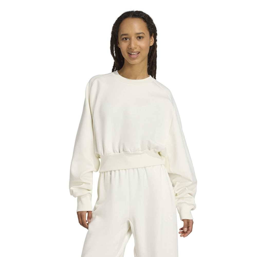 ADIDAS SOFT LUX CREW SWEATSHIRT