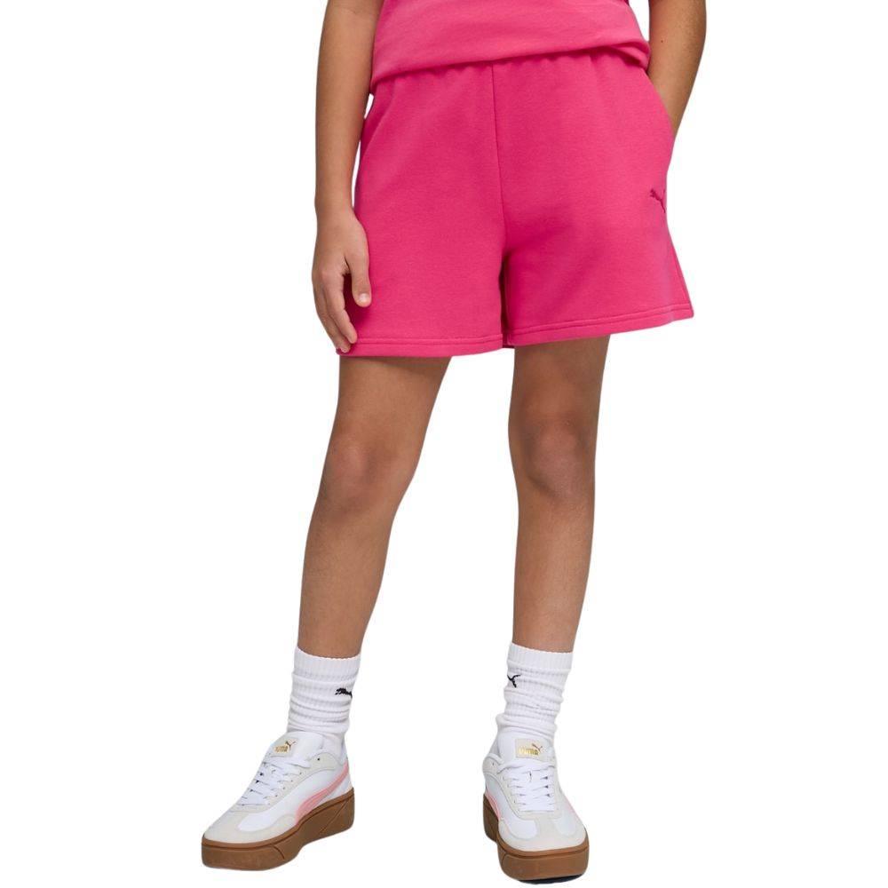 PUMA ESS HIGH WAIST SHORTS TR G