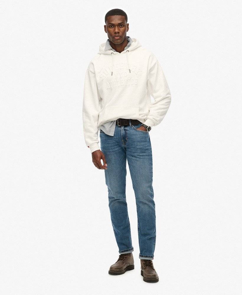 SUPERDRY ATHLETIC EMBOSS OVERSIZED HOOD