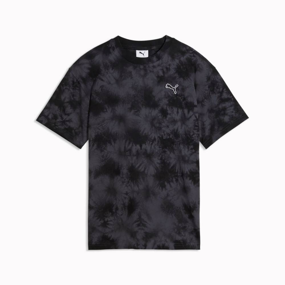 PUMA ESS ELEVATED RELAXED TIE-DYE TEE