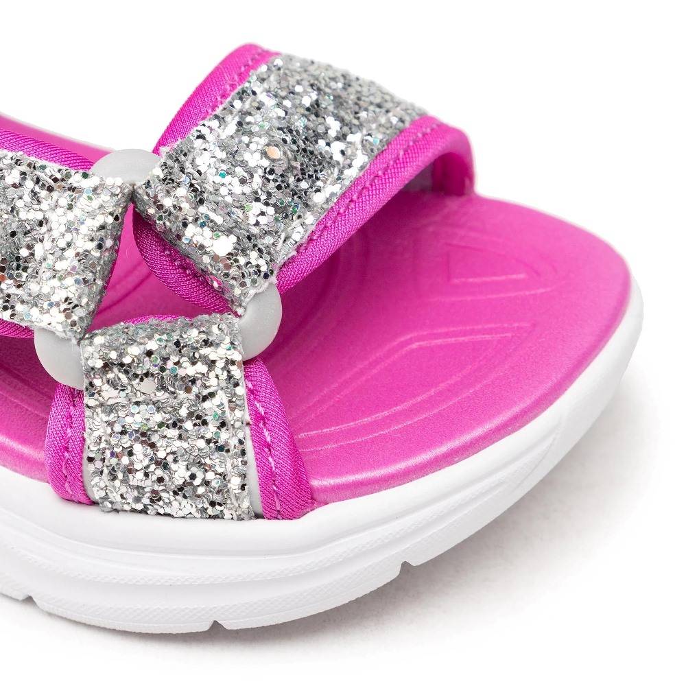 SKECHERS GIRLS GLITTERY GLAM SANDALS