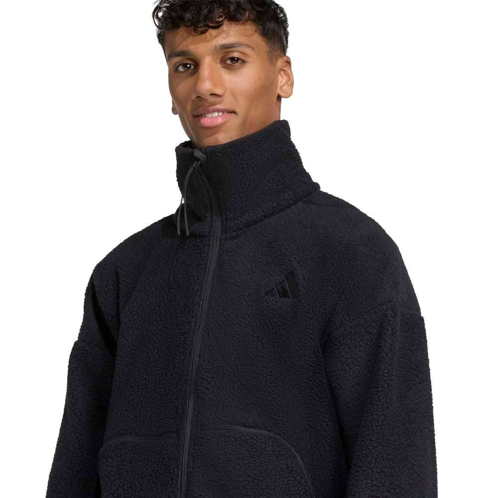 ADIDAS M CITY TECH HIGH PILE FLEECE FULL-ZIP