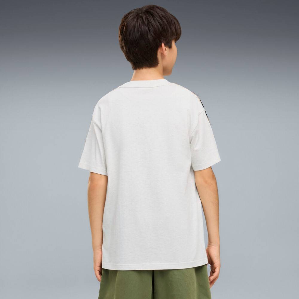 PUMA ESS ELEVATED TAPE RELAXED TEE B