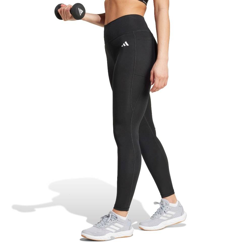 ADIDAS OPTIME ESSENTIALS STASH POCKET FULL LENGTH LEGGINGS