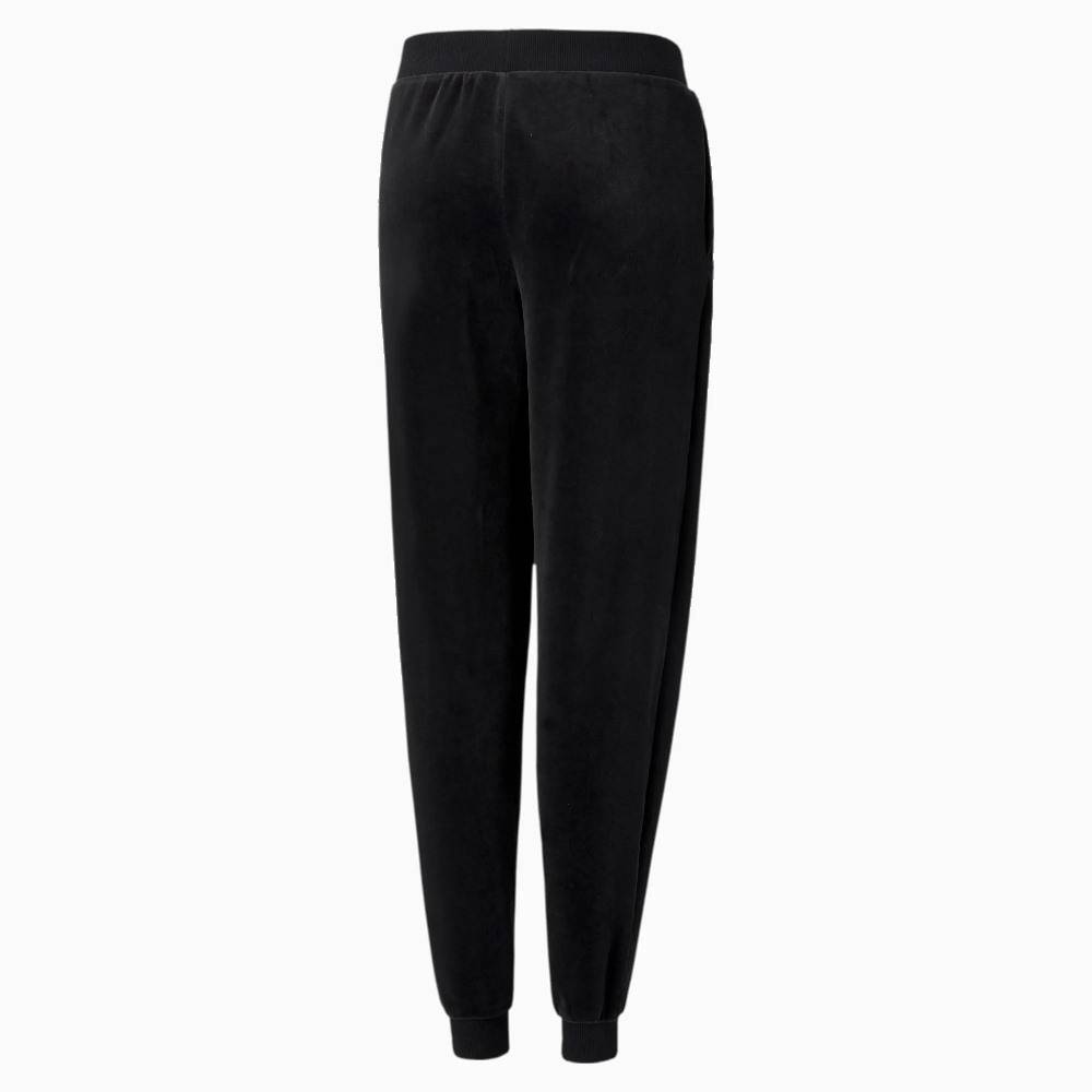 PUMA GIRLS ALPHA VELOUR PANTS
