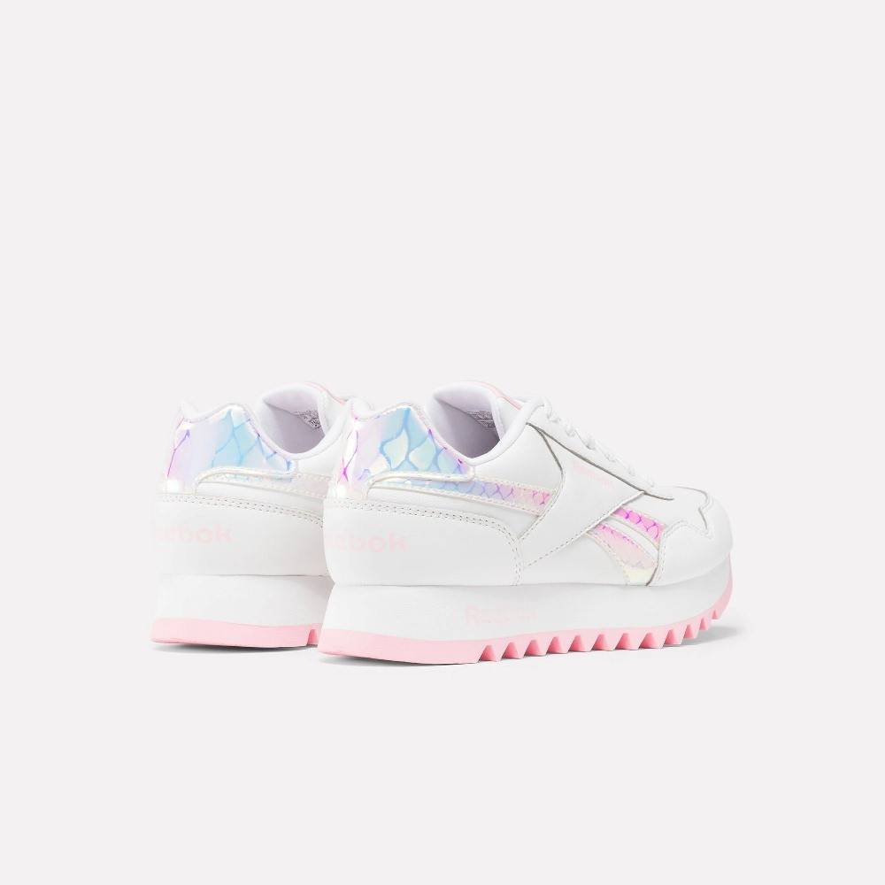 REEBOK GIRLS ROYAL CLASSIC JOG PLATFORM