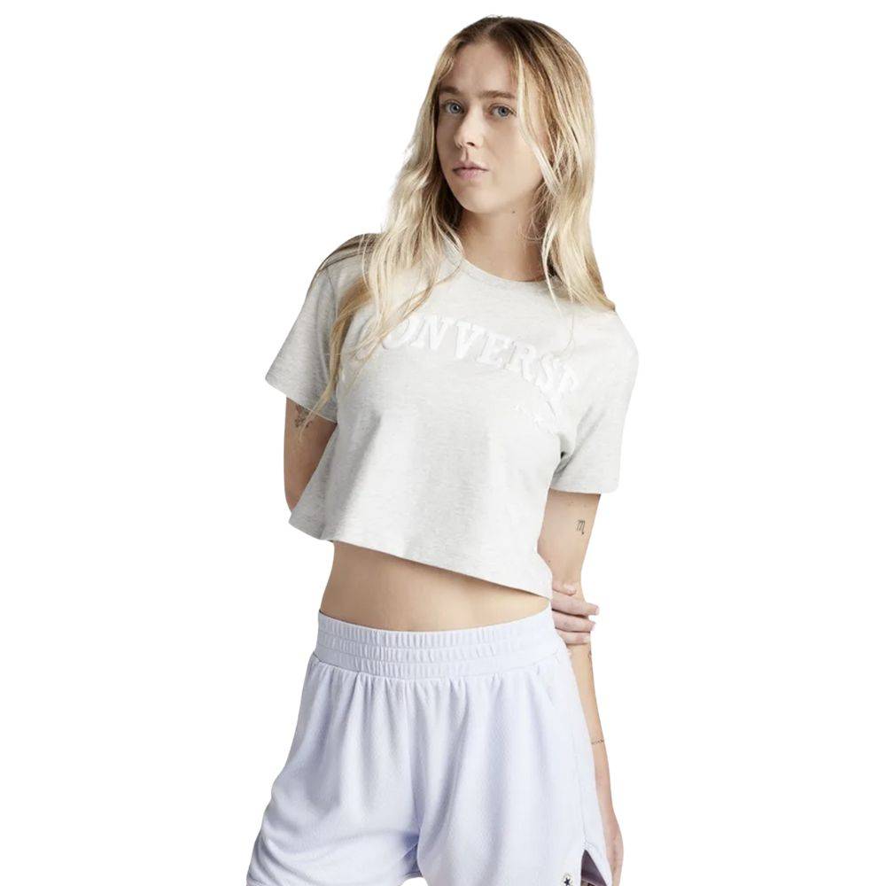 CONVERSE CROPPED COLLEGIATE CROPPED T-SHIRT