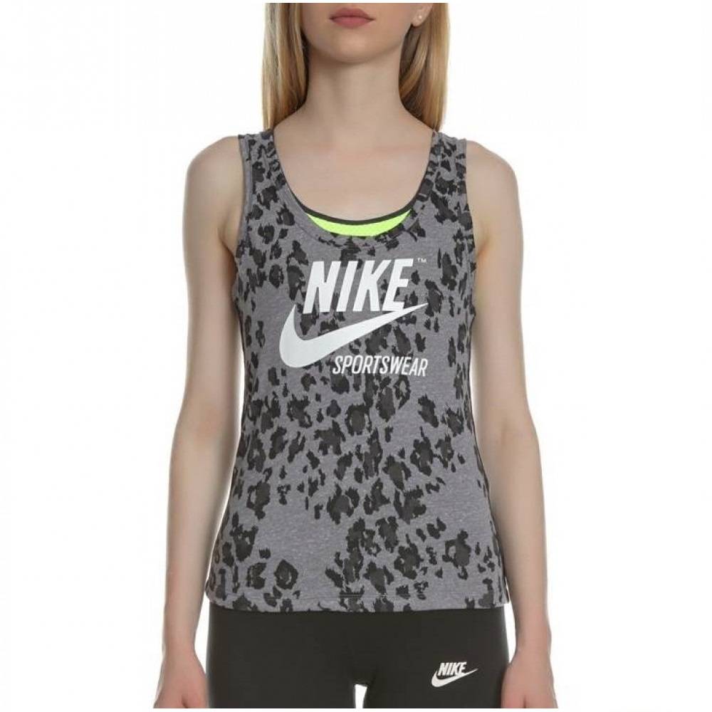 NIKE WMNS SPORTSWEAR VNTG LEOPARD TANK