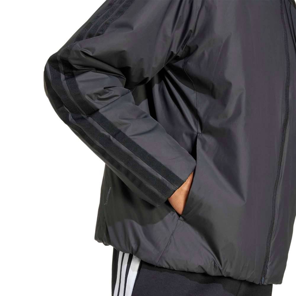 ADIDAS M ESSENTIALS CLIMAWARM 3-STRIPES INSULATED HOODED JACKET