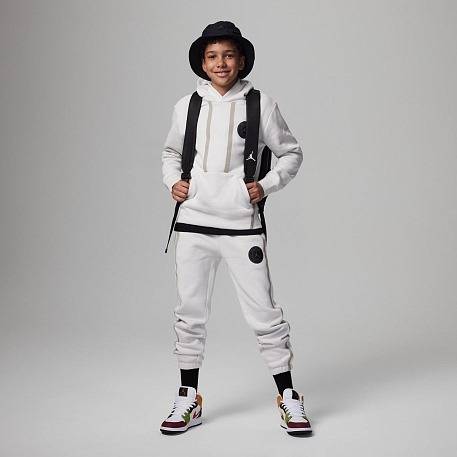 NIKE JORDAN LITTLE KIDS PSG FLEECE HOODIE
