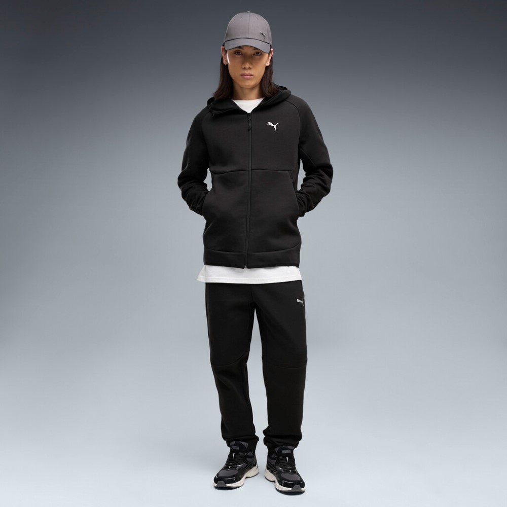 PUMA PUMATECH SLIM ELEVATED FULL-ZIP HOODIE DK