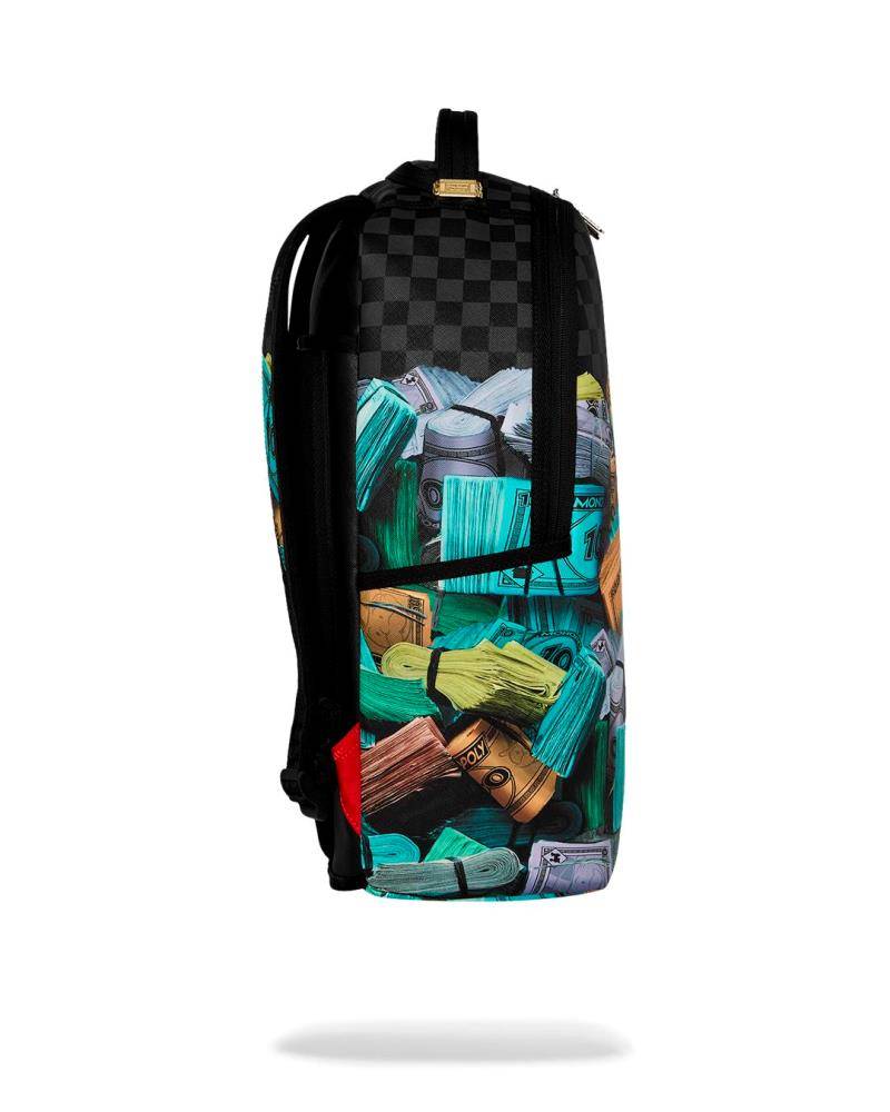 SPRAYGROUND MONOPOLY MONEY STACKS DLXSV BACKPACK