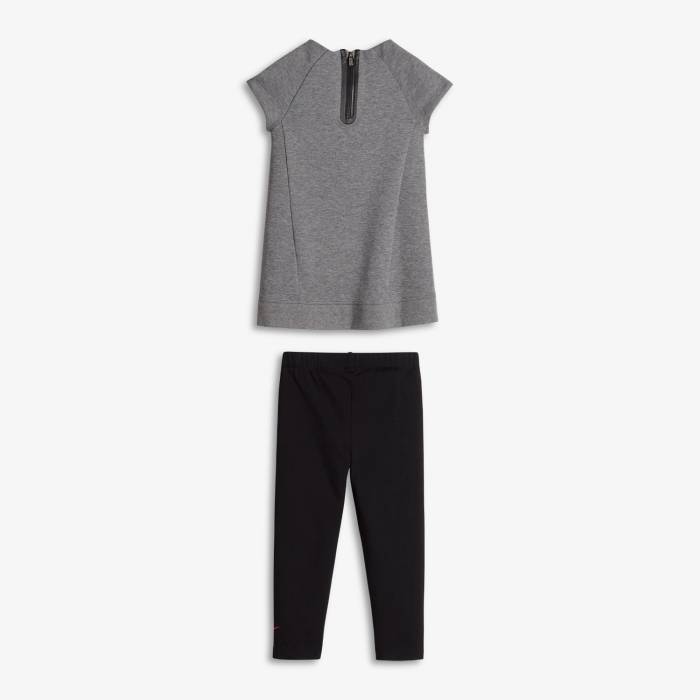 NIKE LITTLE GIRLS TECH FLEECE DRESS 2PCS