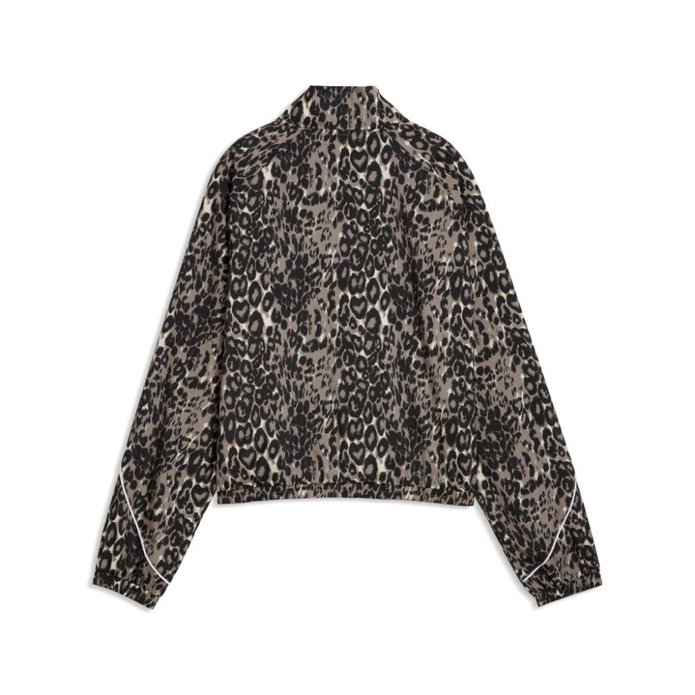 PUMA SPORT ANIMAL RELAXED AOP FULL-ZIP WOVEN JACKET