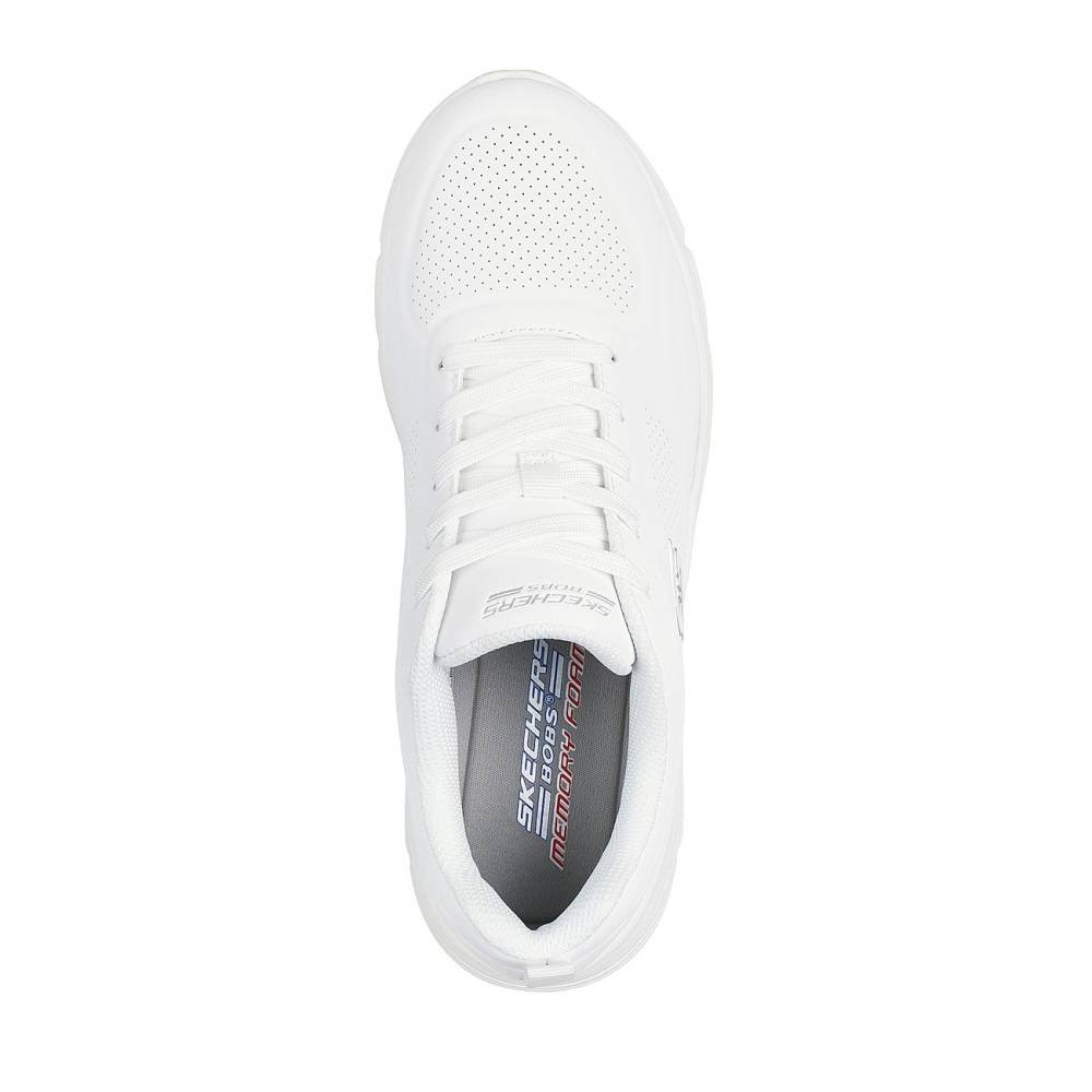 SKECHERS BOBS B FLEX LO: DEBOSSED PU SNEAKER WOMENS SHOES