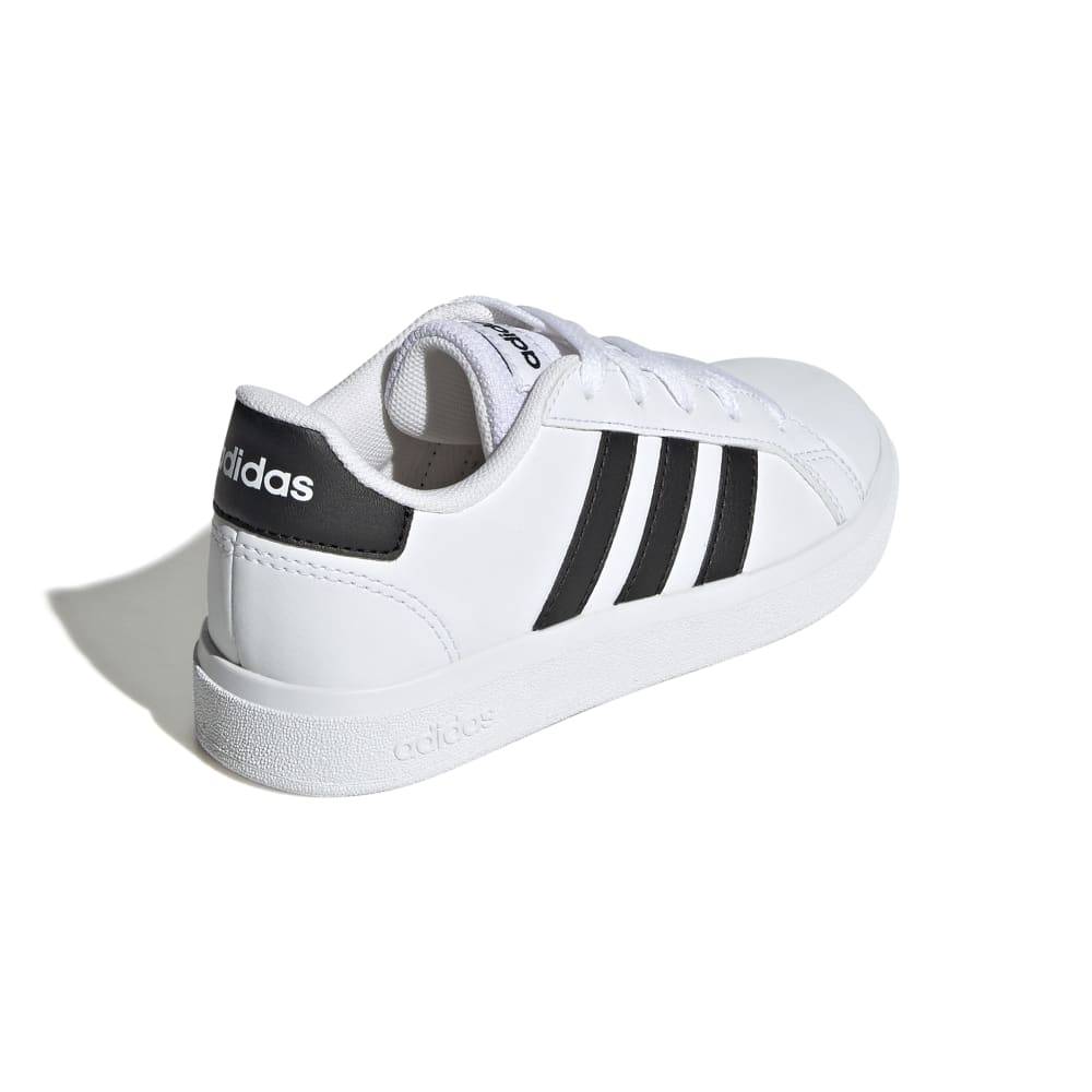 ADIDAS KIDS GRAND COURT LIFESTYLE TENNIS LACE-UP SHOES