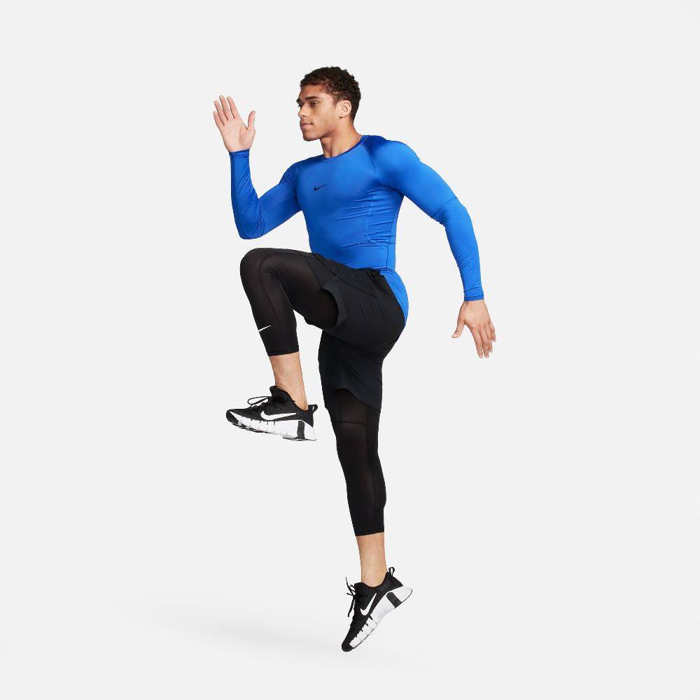 NIKE PRO DRI-FIT TIGHT FITNESS LONG-SLEEVE SHIRT