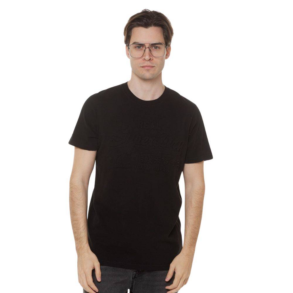 SUPERDRY EMBOSSED VINTAGE LOGO T SHIRT