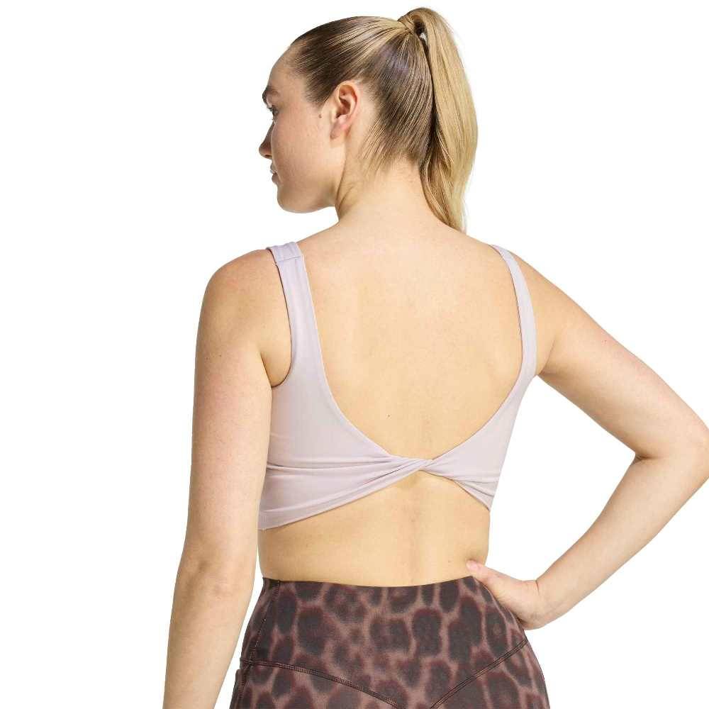 ADIDAS OPTIME WORKOUT TWIST LIGHT SUPPORT BRA TANK