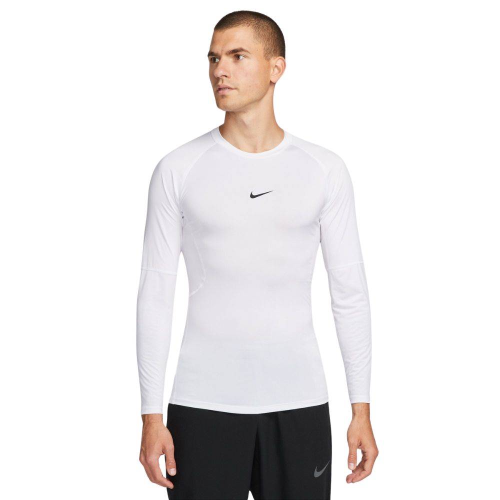 NIKE PRO DRI-FIT TIGHT FITNESS LONG-SLEEVE SHIRT