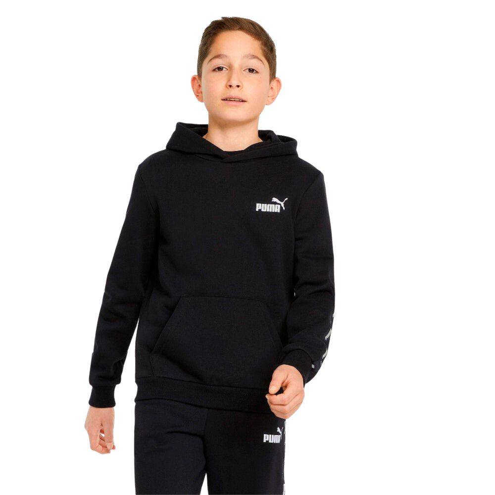 PUMA ESS+ TAPE YOUTH HOODIE