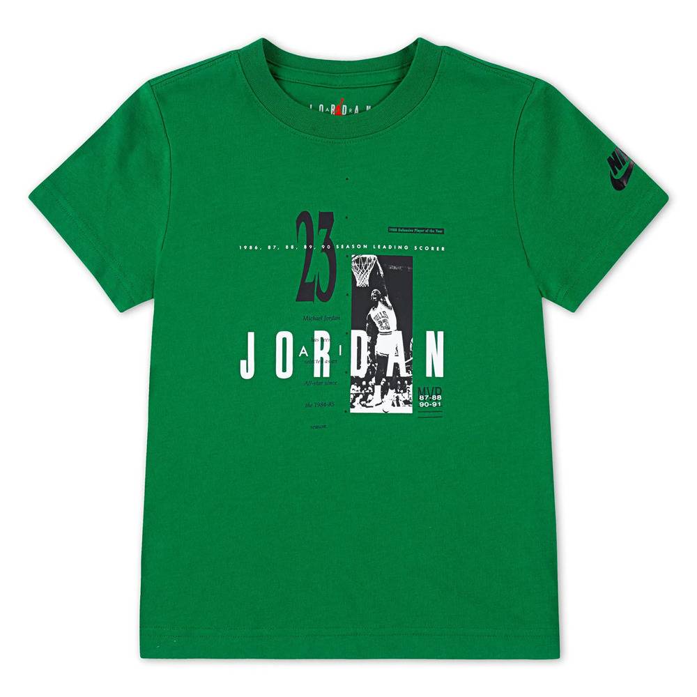 NIKE JORDAN BOYS MJ BRAND GFX SS CREW