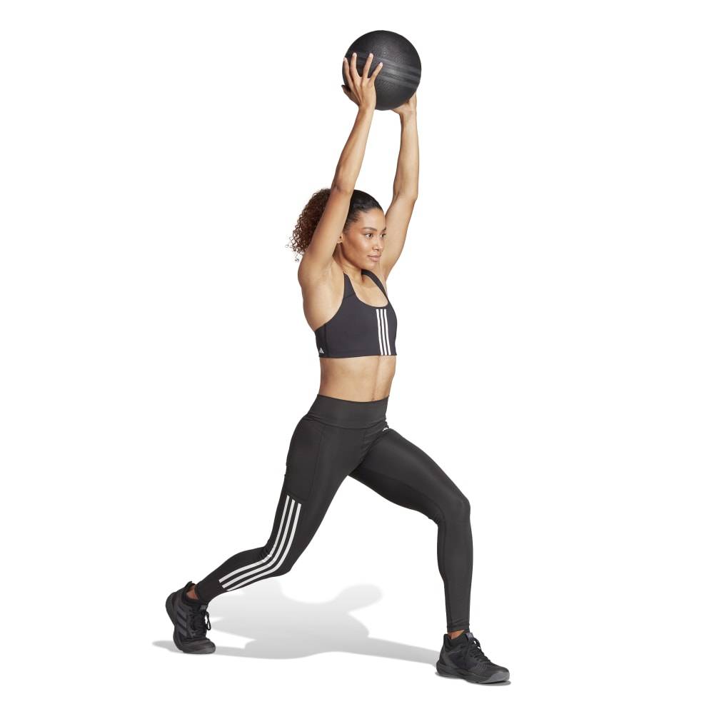 ADIDAS OPTIME 3-STRIPES FULL LENGTH LEGGINGS