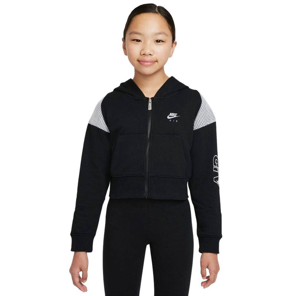 NIKE NSW GIRLS FRENCH-TERRY FULL ZIP HOODIE