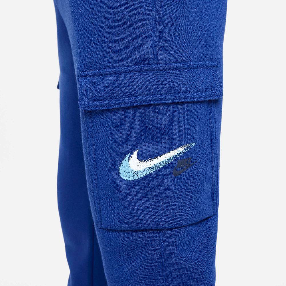 NIKE BOYS FLEECE GRAPHIC CARGO TRAOUSERS