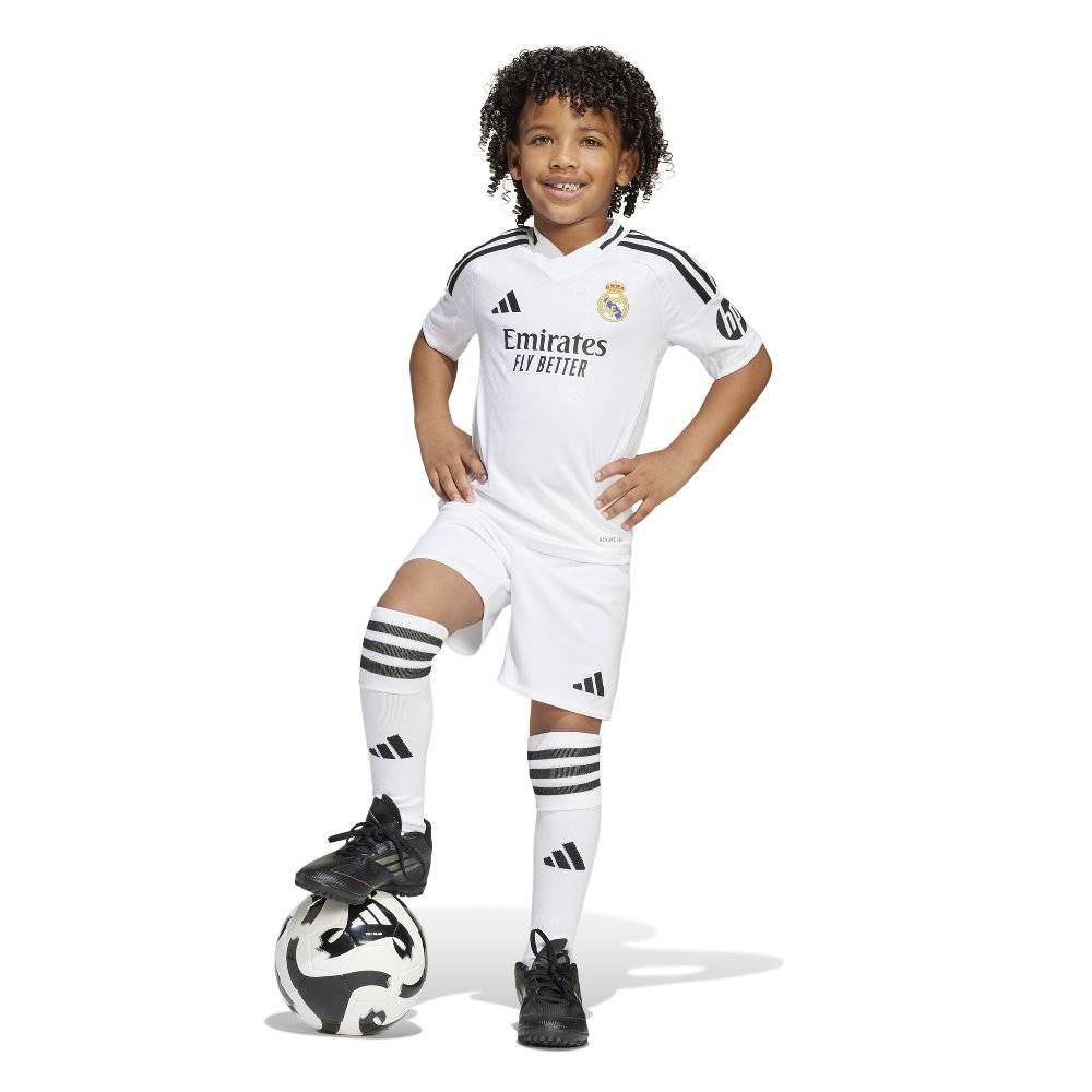 ADIDAS LITTLE KIDS REAL MADRID 24/25 HOME SET