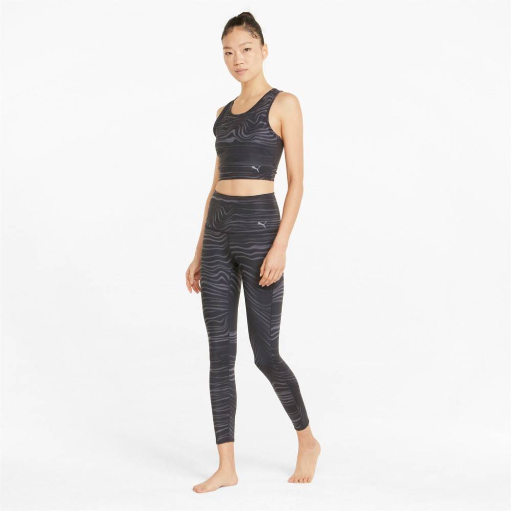 PUMA STUDIO ALL-OVER-PRINT CROP TANK