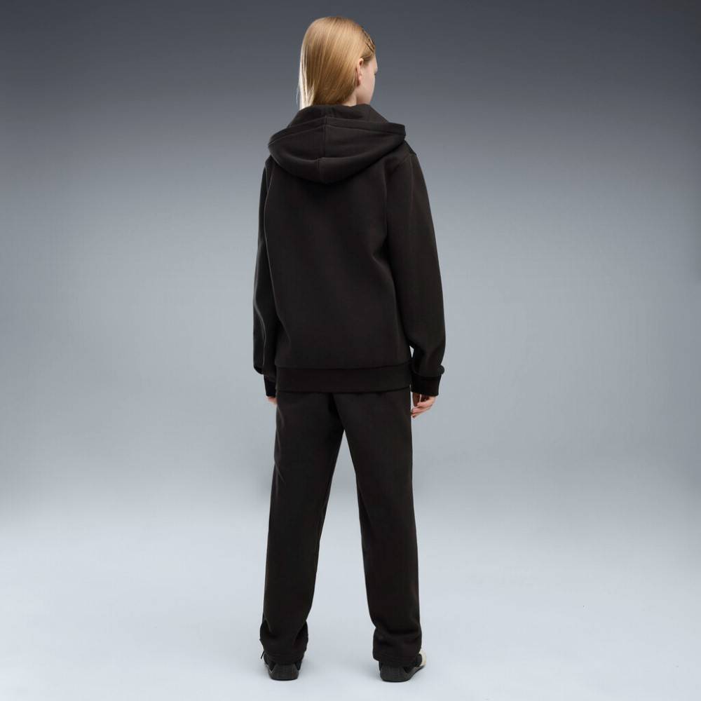 PUMA ESS SCRIPT GLITTER FULL-ZIP SWEAT SUIT FL G