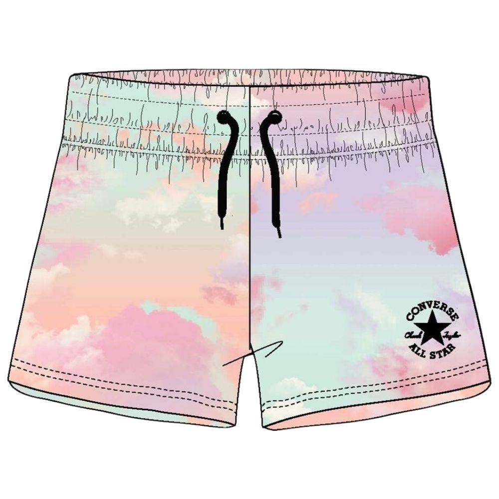 CONVERSE GIRLS GRADIENT PRINTED SHORT