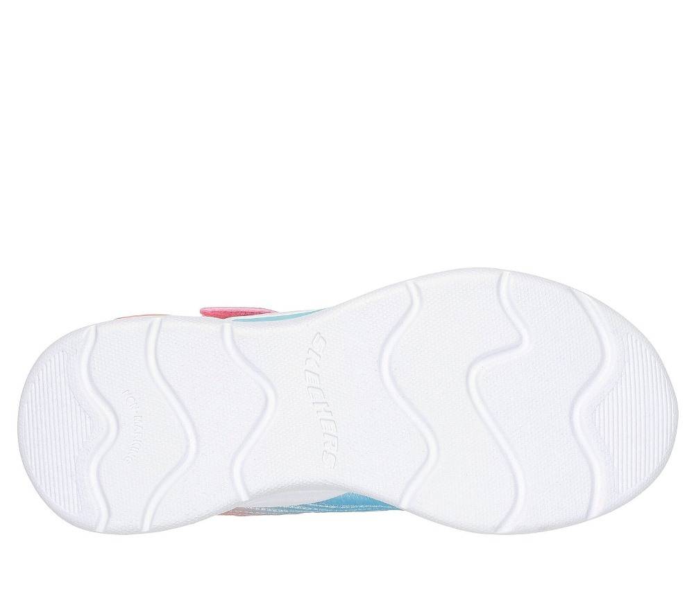 SKECHERS WAVY BEAMS - LIGHTS OMBRE EXPRESS GIRLS SHOES