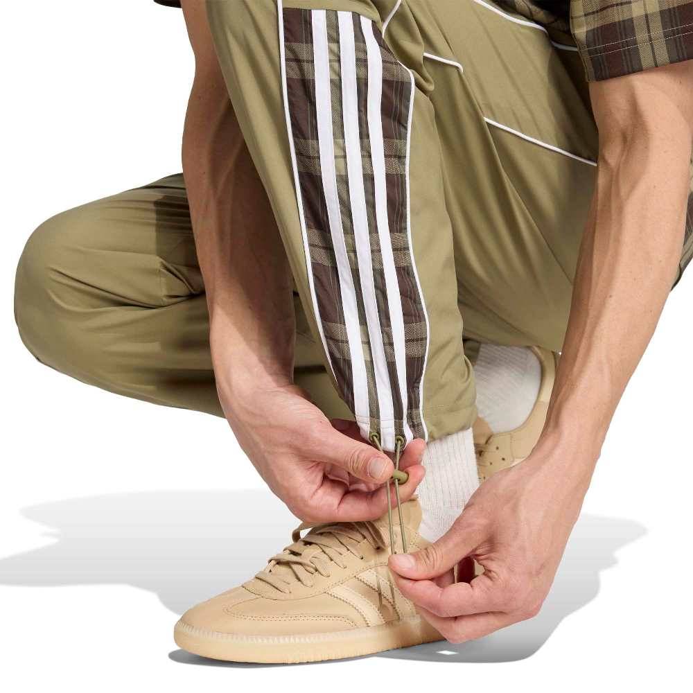 ADIDAS ORIGINALS M TARTAN LOOSE TRACK PANTS