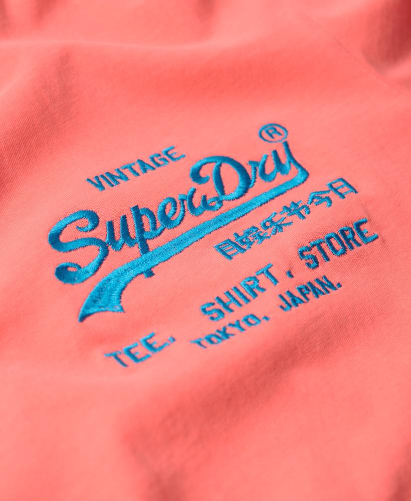 SUPERDRY NEON VINTAGE LOGO T-SHIRT