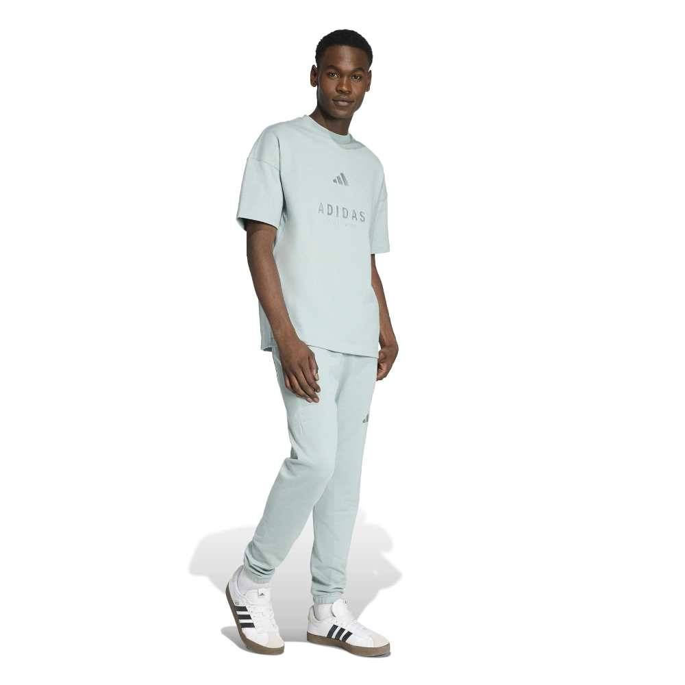 ADIDAS M ALL SZN EMBROIDERED GRAPHICS T-SHIRT
